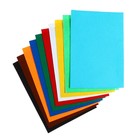 Набор фетра Calligrata, А4, 10 листов, 10 цветов, толщина-2 мм, мягкий, самоклеящийся - Фото 3