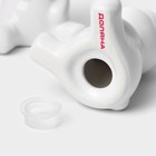 Набор для специй Доляна «Стильный мишка», 2 предмета: солонка 30 мл, перечница 30 мл, белый - Фото 5