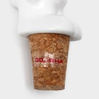 Пробка для бутылки Доляна «Стильный мишка», 3,5×3,5×10 см - фото 4455551