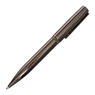 Ручка шариковая поворотная, 0.7 мм, Bruno Visconti Boston, стержень синий, серебряный металлический корпус