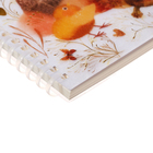 Тетрадь 60 листов в клетку на гребне "Любовь, как она есть", пластиковая обложка, тонированный блок 70г/м2 - фото 24100898