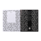 Тетрадь 48 листов в клетку BLACK&WHITE.NEW, обложка мелованный картон, ламинация "софт-тач", МИКС - Фото 4