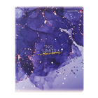 Тетрадь 96 листов в клетку "Мрамор", обложка мелованный картон, матовая ламинация, МИКС - Фото 5