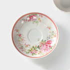 Набор чайный фарфоровый «Цветочный вальс», 4 предмета - Фото 5