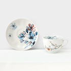 Сервиз чайный фарфоровый «Мгновения весны», 13 предметов - фото 24401353