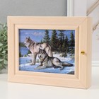 Ключница "Волки" 19х24 см - фото 24078527