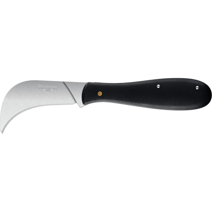 Нож складной KRAFTOOL 09298, для листовых и рулонных материалов, 200 мм - Фото 1