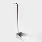 Совок для мусора 295×225 мм, ручка 85 см, оцинковка 0.5 мм - Фото 3