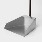 Совок для мусора 295×225 мм, ручка 85 см, оцинковка 0.5 мм - Фото 5