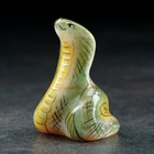 Сувенир "Змея Кобра", малая, 5,5 х 4 см, селенит - Фото 2
