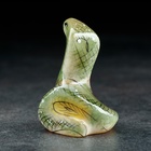Сувенир "Змея Кобра", малая, 5,5 х 4 см, селенит - Фото 3