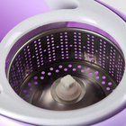 Швабра с отжимом и ведро с металлической центрифугой, запасная насадка из микрофибры, ножки, 20 л, цвет МИКС - Фото 2