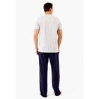 Комплект мужской: футболка, брюки, размер M, цвет серый - Фото 6