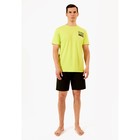 Комплект мужской: футболка, шорты, размер M, цвет зелёный - Фото 2