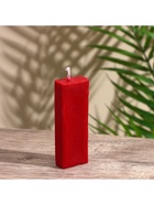 Свеча формовая с надписью Light a candle, 1.5×1.5×8.5 см, соевый воск, МИКС 9931662 - фото 16087769