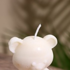 Свеча "Плюшевый Мишка" 6х6х9 см, соевый воск МИКС - фото 9900634