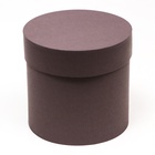 Набор шляпных подарочных коробок 5 в 1, песочный, 23×23-15×15 см - Фото 5