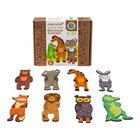 Тройные пазлы «Весёлый зоопарк» 24 эл. - фото 25331139