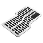 Накладка-подпятник для автоковрика, металлическая с креплением - Фото 2