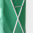 Корзина - мешок для белья, 53×39×62 см, цвет мятный - Фото 2