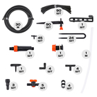 Набор для капельного полива от ёмкости, с регулируемыми капельницами, на 90 растений, «Жук» 10527435 - фото 13908347