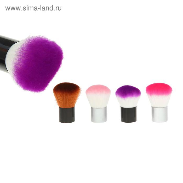 Кисть для макияжа, цвет МИКС - Фото 1