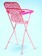 Стульчик для кормления кукол, складной механизм, металлический каркас - Фото 3