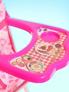 Стульчик для кормления кукол, складной механизм, металлический каркас - Фото 5