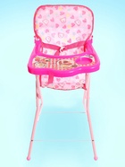 Стульчик для кормления кукол, складной механизм, металлический каркас - Фото 8