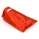 Пакет подарочный, металлизированный, красный 17х25 см , 20 микрон 10шт набор - Фото 4