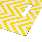 Набор подарочных пакетов, металлизированный, "Зиг-заг" золотой 17х25 см , 20 микрон 10 шт набор - Фото 3