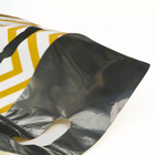 Набор подарочных пакетов, металлизированный, "Зиг-заг" золотой 17х25 см , 20 микрон 10 шт набор - Фото 5