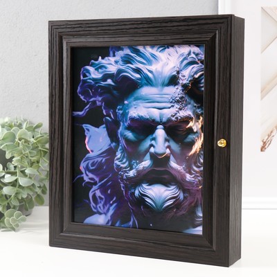 Ключница настенная «Статуя», 26×30.5 см, венге