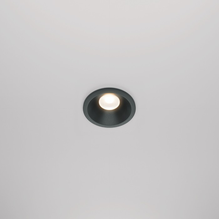 Светильник встраиваемый Technical DL034-01-06W3K-B, 6Вт, 6х6х6 см, LED, 420Лм, 3000К, цвет чёрный - фото 1908182586