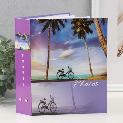 Фотоальбом на 200 фото 10х15 см "Пляж-3. Велосипед"