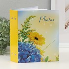 Фотоальбом на 200 фото 10х15 см "Цветочная коллекция-4 Желтый" - фото 301372130