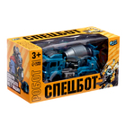 Робот «Спецбот. Бетономешалка», трансформируется, собирается в 1 большого из 7 роботов, уценка 10543708