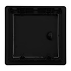 Люк ревизионный ZEIN 1515ЛР, 150 х 150 мм, пластик, черный - фото 24057423