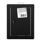 Люк ревизионный ZEIN 1520ЛР, 150 х 200 мм, пластик, черный - фото 24057428