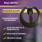 Смеситель для раковины ZEIN Z3816, дизайнерский, однорычажный, картридж 35 мм, графит - фото 808114032