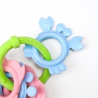 Игрушка для собак "Кольцо из морепродуктов", TPR + TPE, 12,5 см, микс цветов - Фото 4