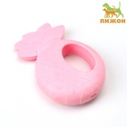 Игрушка для собак "Ананас", TPE, 10 см, розовая - фото 9844624