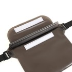 Сумка поясная, водонепроницаемая, чёрная, 22×18 см - Фото 6