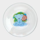 Набор детской стеклянной посуды «Мишки», 3 предмета - фото 9937971