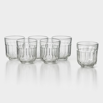 Набор стеклянных стаканов «Триумф», 280 мл, 6 шт