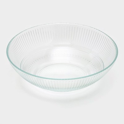 Тарелка стеклянная суповая «Луиз», d=20 см