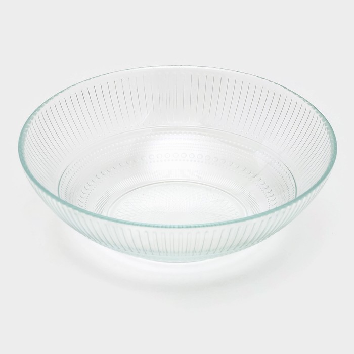 Тарелка стеклянная суповая «Луиз», d=20 см - Фото 1