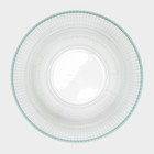 Тарелка стеклянная суповая «Луиз», d=20 см - Фото 2