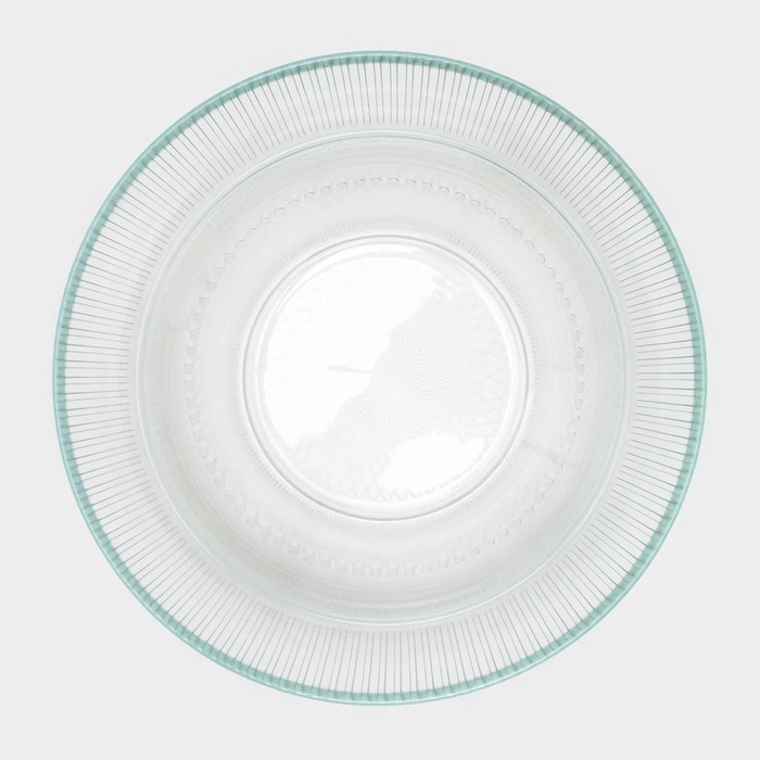 Тарелка стеклянная суповая «Луиз», d=20 см - фото 1906730518