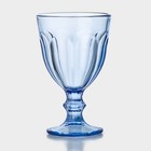 Бокал стеклянный для вина «Роман», 240 мл, цвет синий - фото 12215072
